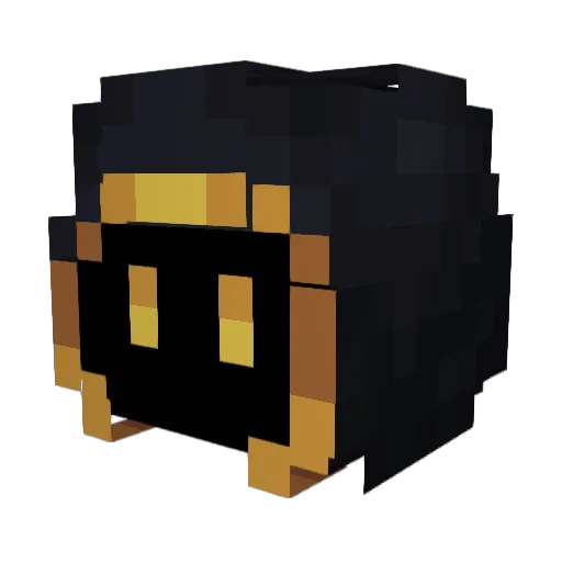 Chaos_Leader Minecraft avatar head, 3D render