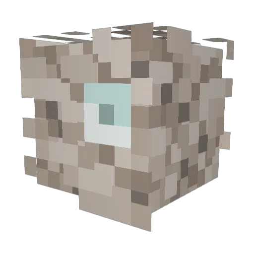 Chaos_man64 Minecraft avatar head, 3D render