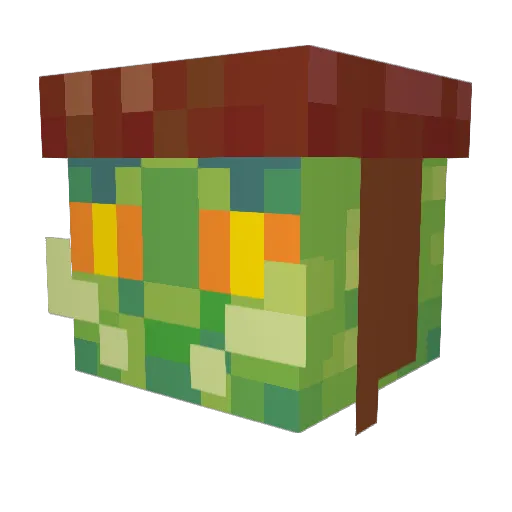 Chaosbrink Minecraft avatar head, 3D render