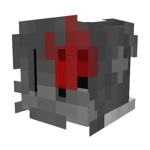 Chaoschris0 Minecraft avatar head, 3D render