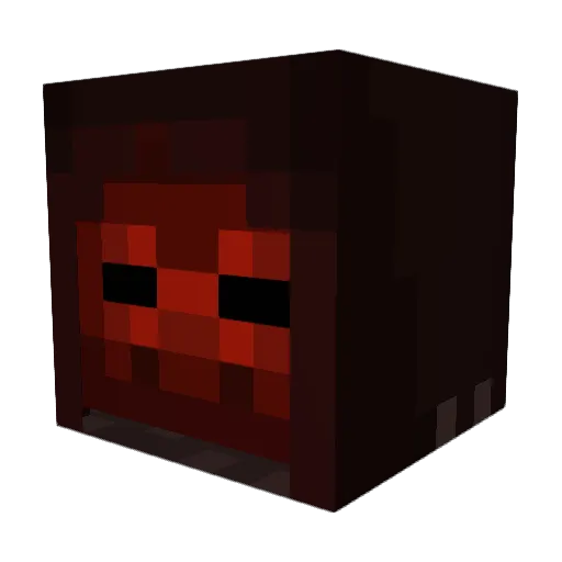 Chaosharvesterr Minecraft avatar head, 3D render