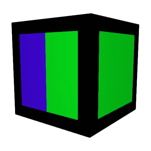Chaot17 Minecraft avatar head, 3D render