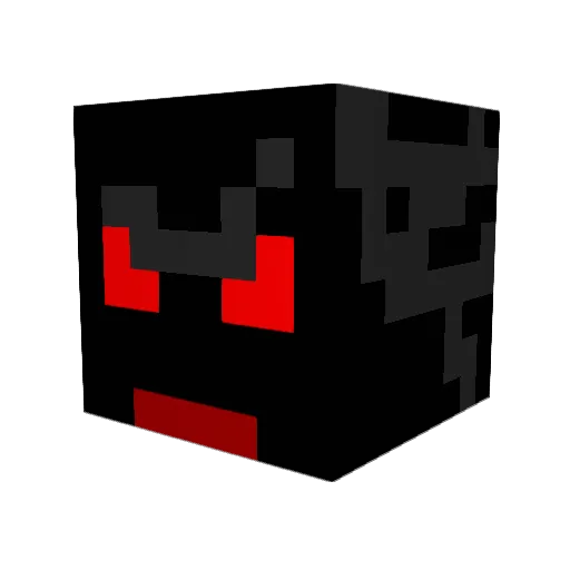 ChaotiZen Minecraft avatar head, 3D render