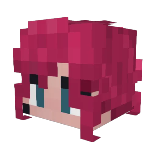 ChaoticCrazy2 Minecraft avatar head, 3D render