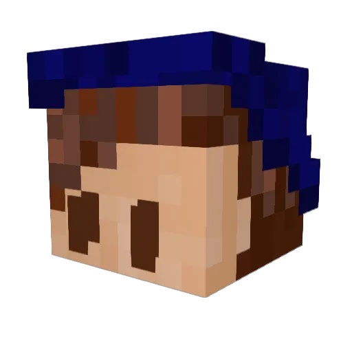 ChaplainArtocius Minecraft avatar head, 3D render