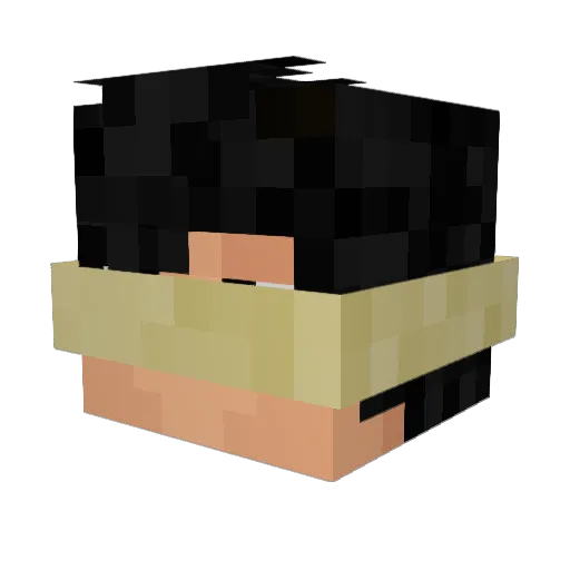 ChappieThomas Minecraft avatar head, 3D render