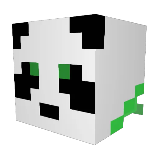 Chaps_420 Minecraft avatar head, 3D render