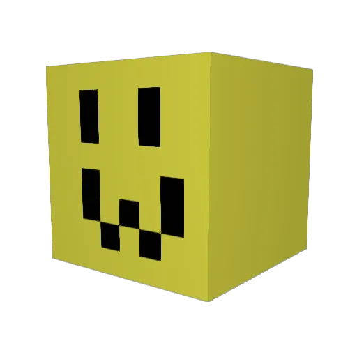 Char093 Minecraft avatar head, 3D render