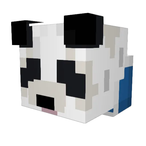 CharCharxyd3 Minecraft avatar head, 3D render