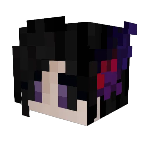 Charanthir Minecraft avatar head, 3D render