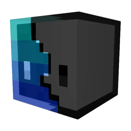 Charde Minecraft avatar head, 3D render