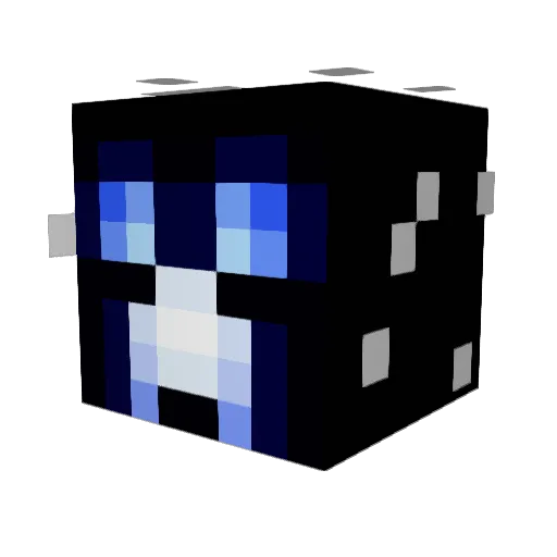 ChargedcreeperOG Minecraft avatar head, 3D render