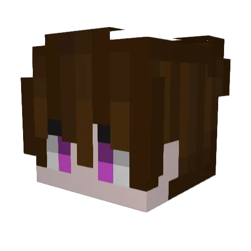 ChargingCash52I Minecraft avatar head, 3D render