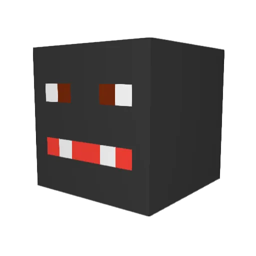 Charizard0328 Minecraft avatar head, 3D render