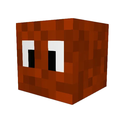 CharlesBradley Minecraft avatar head, 3D render