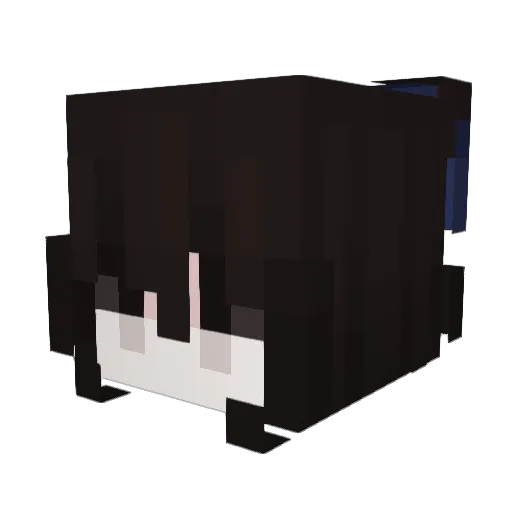 CharlesLarry Minecraft avatar head, 3D render