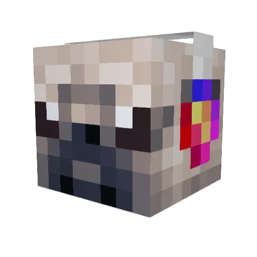 CharlesPlayzMC35 Minecraft avatar head, 3D render