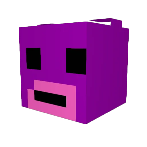 Charleston_Chew Minecraft avatar head, 3D render