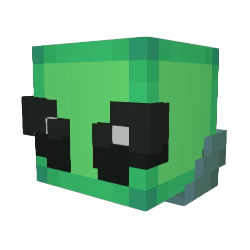 Charlie7354 Minecraft avatar head, 3D render