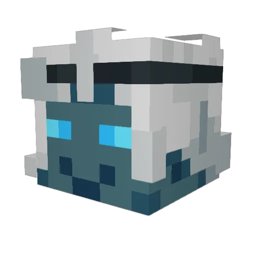 CharlieCodes255 Minecraft avatar head, 3D render