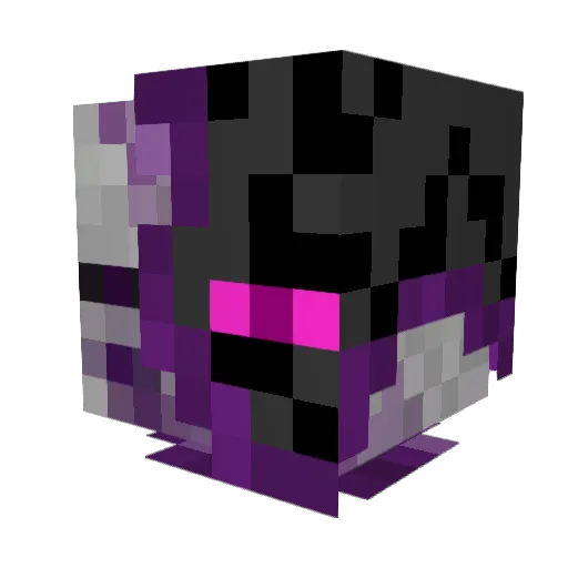 CharlieITA Minecraft avatar head, 3D render