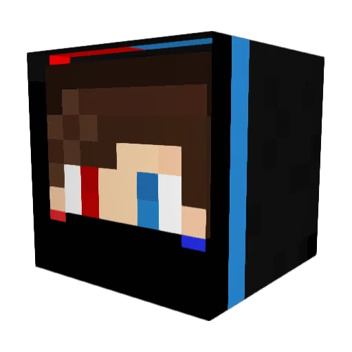 Charliebear0209 Minecraft avatar head, 3D render