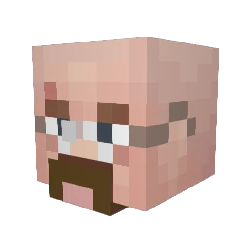 CharlisVapePen Minecraft avatar head, 3D render