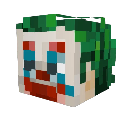 Charlos_14 Minecraft avatar head, 3D render