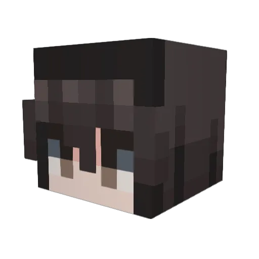 CharlyAlexander1 Minecraft avatar head, 3D render