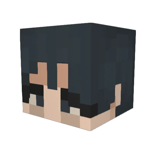 Charmander900 Minecraft avatar head, 3D render
