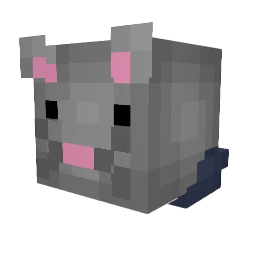 Charon69420 Minecraft avatar head, 3D render