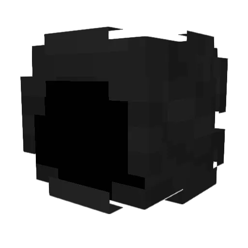 CharonXIV Minecraft avatar head, 3D render