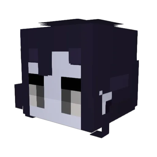Charon_IV Minecraft avatar head, 3D render