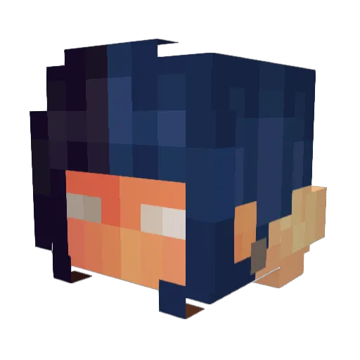 Charrd_ Minecraft avatar head, 3D render