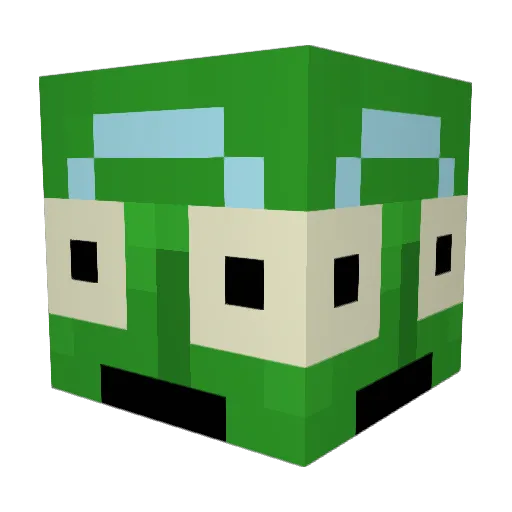 ChasMcG Minecraft avatar head, 3D render