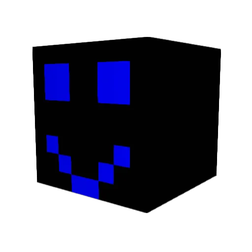 Chase078 Minecraft avatar head, 3D render