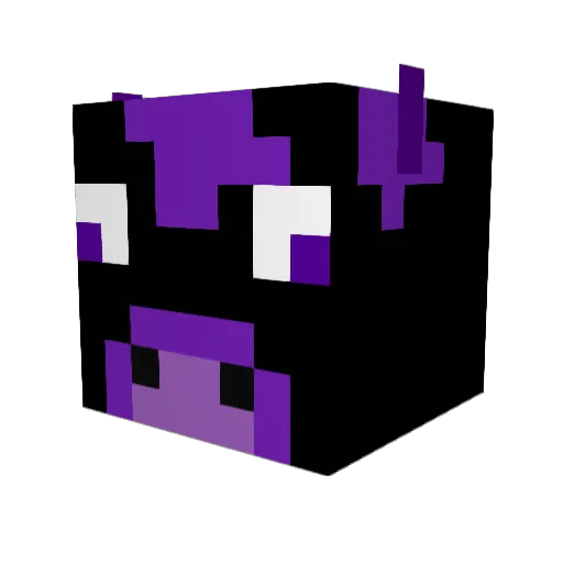 Chase3399 Minecraft avatar head, 3D render