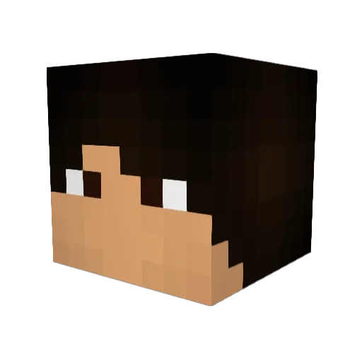 ChaseCFi Minecraft avatar head, 3D render