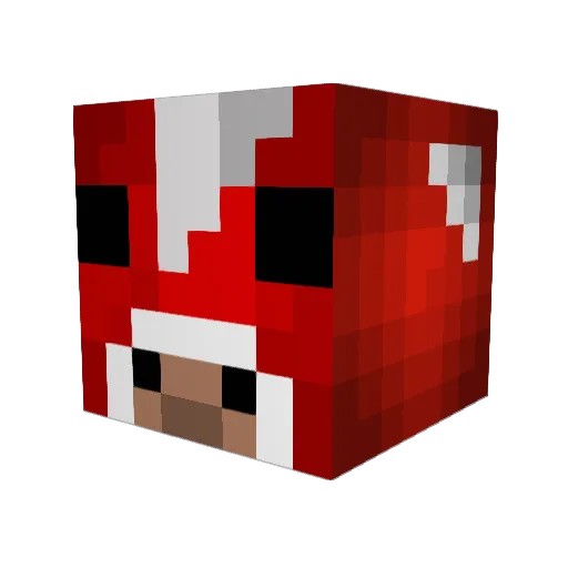 ChaseDo Minecraft avatar head, 3D render