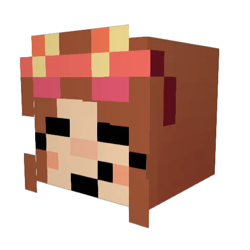 ChasePaws14 Minecraft avatar head, 3D render