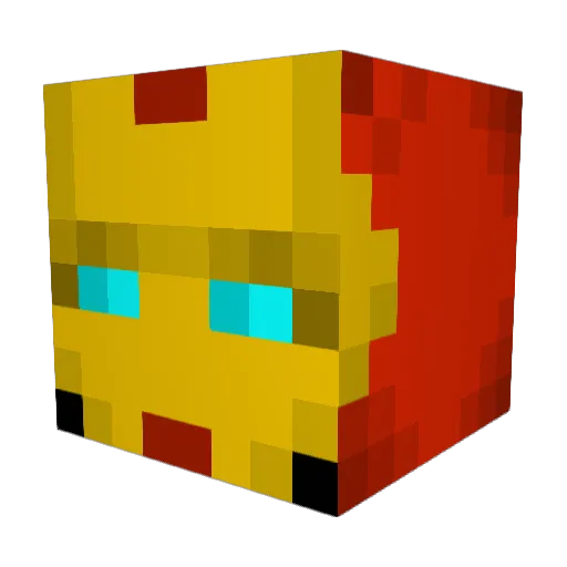 Chase_2530 Minecraft avatar head, 3D render