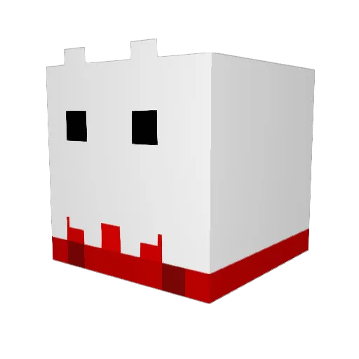 Chasedabeast04 Minecraft avatar head, 3D render