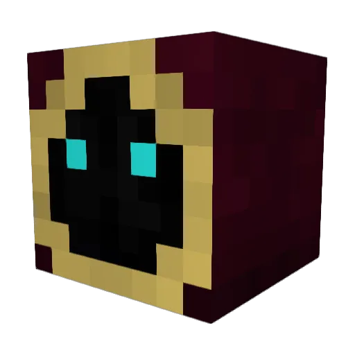 Chaskiento Minecraft avatar head, 3D render