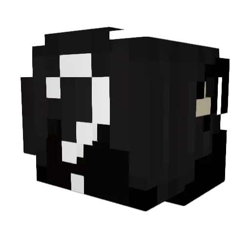 ChatBeloved Minecraft avatar head, 3D render