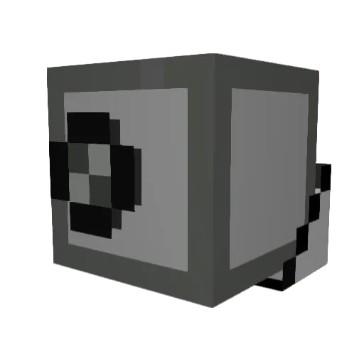 ChatonGarou83 Minecraft avatar head, 3D render