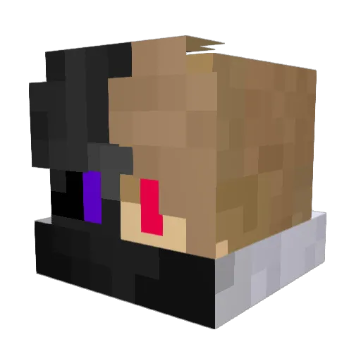 Chavez368 Minecraft avatar head, 3D render
