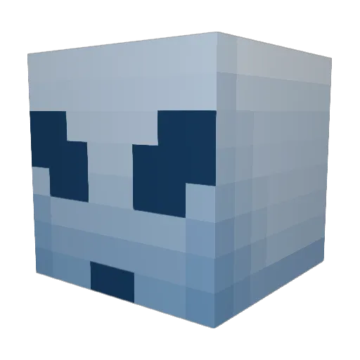 ChayWill Minecraft avatar head, 3D render