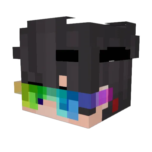 Chaz5925 Minecraft avatar head, 3D render