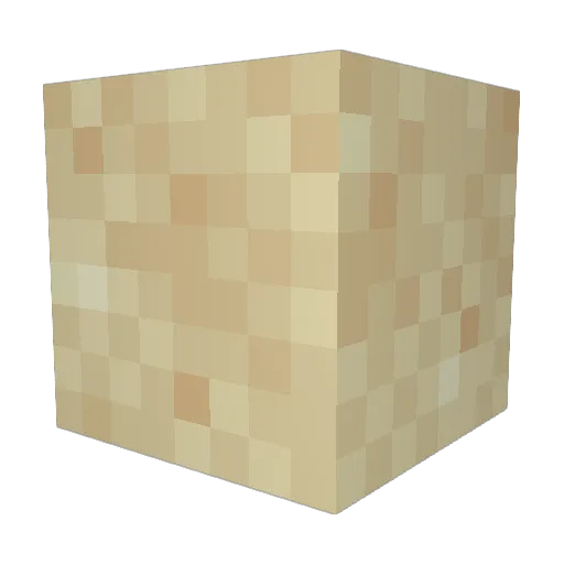 Chcf Minecraft avatar head, 3D render