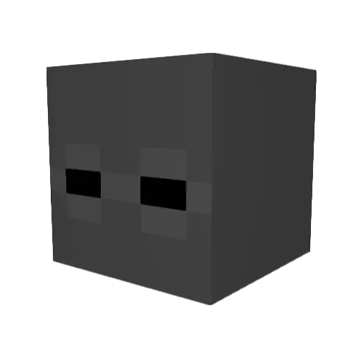 Chchazz Minecraft avatar head, 3D render